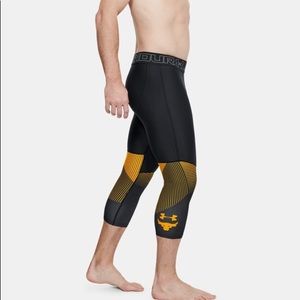 New Under Armour Project Rock Compression Leggings